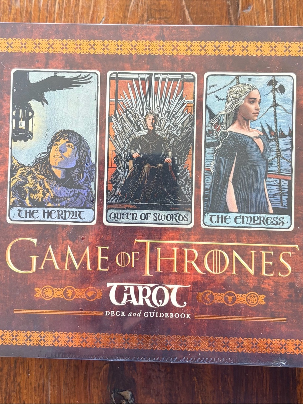 Game of Thrones Tarot Deck & Guidebook New in Sealed Box